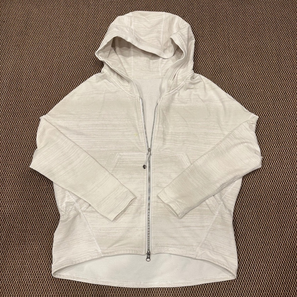 LULULEMON LADIES HOODED WORKOUT JACKET
